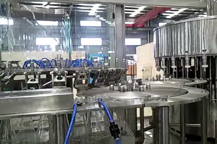 Automatic Water Bottling Plant